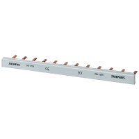 Szyna łączeniowa grzebieniowa 16 mm², 1-faz., 12x 1-faz., 214 mm, z możliwością cięcia | 5ST3700 Siemens