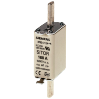 Wkładka topikowa SITOR, z zestykami nożowymi, NH0, In: 125 A, aR, Un AC: 1000 V | 3NE4122 Siemens