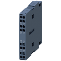 Blok łączników pomocniczych 1NO+1NC, EN50012, boczny, 10mm do styczników silnikowych, S0-S12 | 3RH1921-2DA11 Siemens