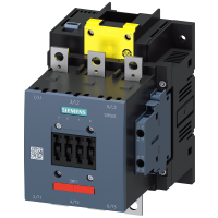 Stycznik,AC-3,115A/55kW/400V,3-bieg.,AC/DC200-277V,F-PLC-IN,2NO+2NC,szyna przyłącz. / przył. śrub. | 3RT1054-6SP36-3PA0 Siemens