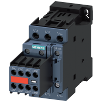 Stycznik AC-3, 38 A/18,5 kW/400V, 3-biegunowy, DC 24V, 2NO+2NC, przyłącze śrubowe | 3RT2028-1BB44-3MA0 Siemens