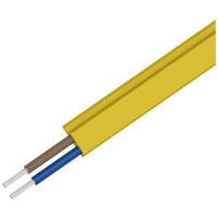 Przewód profilowany dla zewn. napięcia pomocniczego 24V żółty PUR olejoodporny 2x1,5mm2 (100m) | 3RX9015-0AA00 Siemens