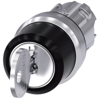 Przełącznik 3SU1, 22mm, I-O-II, z kluczem RONIS, SB30, okrągły, metal, SIRIUS ACT | 3SU1050-4BL01-0AA0 Siemens