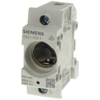 Podstawa bezpiecznikowa, D02, 1-bieg., 63 A, Un AC: 400 V, Un DC: 250 V, NEOZED | 5SG1702-1 Siemens