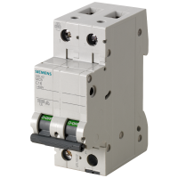 Wyłącznik nadprądowy 400V 10kA, 2-bieg., D, 0.3A | 5SL4214-8 Siemens