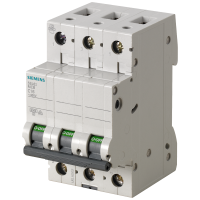 Wyłącznik nadprądowy 400V 6kA, 3-bieg., C, 2A | 5SL6302-7 Siemens