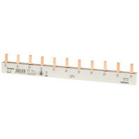 Szyna łączeniowa grzebieniowa 10 mm2, 3-faz., 1 x ((N) + 3faz.) + 8 x 1faz., 192 mm | 5ST3667 Siemens