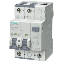 Wyłącznik różnicowo-nadprądowy kombinowany RCBO, 10 kA, 2P, typ A, 30mA, char. B, In: 40A Un AC:230V | 5SU1324-6FA40 Siemens