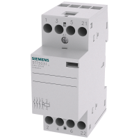Stycznik instalacyjny z 3 zestykami zwiernymi i 1 NC, zestyk do AC 230V, 400V 25A | 5TT5831-0 Siemens