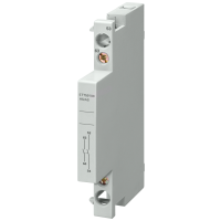 Pomocniczy wyłącznik prądu z 1 zestykiem zwiernym i 1 rozwiernym, do AC 230V/400V dla 5TT58 | 5TT5910-1 Siemens