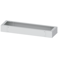 ALPHA, cokół, wys.: 100 mm, szer.: 800 mm, głęb.: 250 mm, RAL 7035 | 8GK9900-0KK33 Siemens
