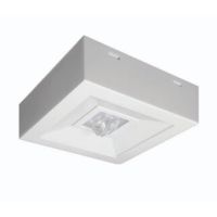 Oprawa awaryjna LOVATO N LED, 3W, 370lm, optyka road, 1h, jednozadaniowa, AT ,biała | LVNR/3W/B/1/SE/AT/WH Awex