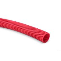 Rura giętka karbowana do systemów grzewczych, korugowana PE RKSGk 28/23 320N czerwona (50m) | 10238 TT Plast