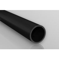 Rura osłonowa sztywna do przecisków i przewiertów ROS-Z 140/8 1250N czarna (6m/38szt) SRS-G | 11127 TT Plast