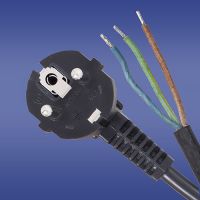 Przewód przylaczeniowy W-3T H05RR-F 3x1,5 (guma) dł.3,0m czarny | 51.909 Elektro-Plast Opatówek