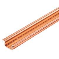 Szyna montażowa miedziana, TS 35X15/2.3 2M/CU/BK, pełna | 0270100000 Weidmuller