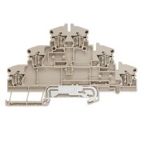 Złączka szynowa przelotowa ZDLD 2.5-2N/PE/L/L | 1131750000 Weidmuller