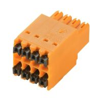 Złącze wtykowe płytek drukowanych B2CF 3.50/06/180 SN OR BX | 1277280000 Weidmuller