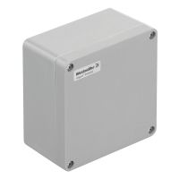 Obudowa poliestrowa 160x160x90mm, KLIPPON POK 161609, srebrno-szara | 1305890000 Weidmuller