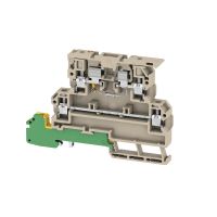 Złączka szynowa z bezpiecznikiem KDKS 1PE/LLC 100-250V AC/DC | 1518370000 Weidmuller