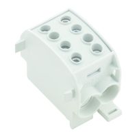 Złączka szynowa przelotowa WPD 103 2X70/2X50 GY | 1561770000 Weidmuller