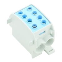 Złączka szynowa przelotowa WPD 103 2X70/2X50 BL | 1561780000 Weidmuller