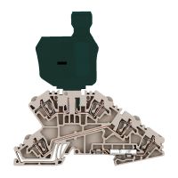 Złączka szynowa z bezpiecznikiem ZDL 2.5/SI/DU LD 250V | 1763260000 Weidmuller