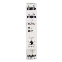 Regulator temperatury -10-40C bez sondy 230V AC, typ: RTM-02 | EXT10000198 Zamel