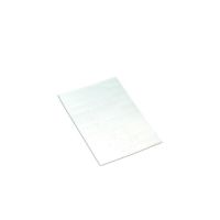 Tabliczki z tektury wsuwane, do samodzielnego opisu, 9,5x25mm, białe | 209-113 Wago