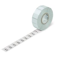 Tabliczka na przycisk 27x12,5mm, srebrna | 210-862 Wago