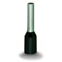 Tulejka przewodowa dla 1,5mm2/AWG 16, z kołnierzem z tworzywa, cynowana galwanicznie, czarna | 216-244 Wago