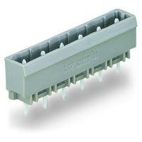 Wtyk THT 1.0x1.0mm solder pin konstrukcja prosta, szara | 231-233/001-000 Wago
