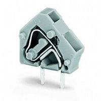 Złączka modularna do płytek drukowanych, 2,5mm2, raster 5/5,08mm, 1-bieg., szara, CAGE CLAMP | 236-401 Wago