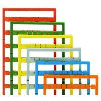 Oznaczniki Mini-WSB nadruk poziomo, - (100x), do WAGO-I/O-SYSTEM, niebieski | 247-507/000-006 Wago