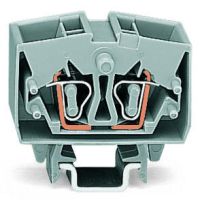 Złączka 4-przewodowa przelotowa mini 2,5mm2, szara | 264-721 Wago