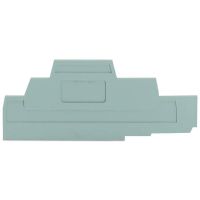 Ścianka końcowa/wewnętrzna, 2,5mm, szara | 280-305 Wago