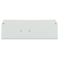 Ścianka końcowa/wewnętrzna, 2,5mm, jasnoszary | 281-345 Wago