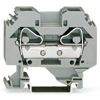 Złączka 2-przewodowa 16mm2 przelotowa, szara | 283-101 Wago