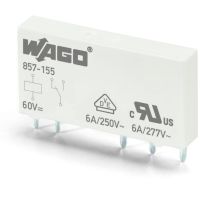 Przekaźnik bezpieczeństwa 1P 6A 60VDC | 857-155 Wago