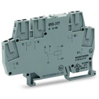 Złączka z przekaźnikiem minaturowym 110 V DC 1p | 859-317 Wago