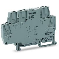 Złączka z przekaźnikiem minaturowym 16,8-30V DC, 1p | 859-390 Wago