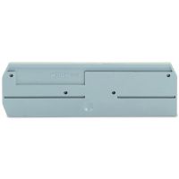 Ścianka końcowa/wewnętrzna, 2,5mm, szara | 880-344 Wago