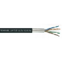 Kabel teleinformatyczny LAN-T11B 4x2x0,5 Kat.5E czarny BĘBEN | 0024 014 05 Technokabel