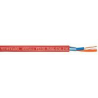 Przewód bezhalogenowy HDGS 2x1,0 FE180/PH120/E90 300/500V czerwony BĘBEN | 1195 005 23 Technokabel
