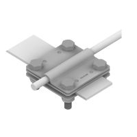 Złącze krzyżowe 3 płytki 4xM8 B do 30mm /OG/ | A191068 An-kom