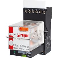 Przekaźnik czasowy wielofunkcyjny 120V, 10A, IP20, PIR152-120AC-00T | 855612 Relpol