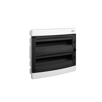 Rozdzielnica modułowa p/t, 2x18-modułów, drzwi przezroczyste, IP40 PNF 36T | 101515 Noark