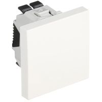 Łącznik krzyżowy 45x45, biały, Quadro 45 | 45051SBM Efapel