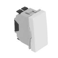 Łącznik zwierny 45x22,2 biały mat Quadro 45 | 45161SBM Efapel