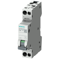 Wyłącznik nadprądowy 230V 6kA, 1+N-bieg./1 DU, N z lewej strony C40 | 5SL6040-7KL Siemens
